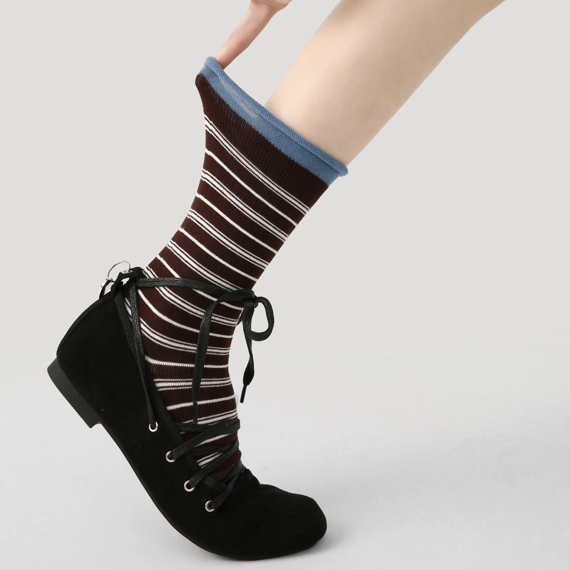 Parisian Chic Brown Socks 3-Pack