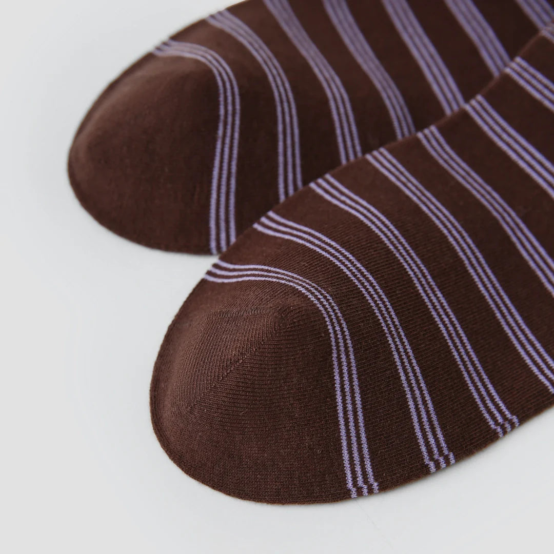 Modern Preppy Patterned Crew 3-Pack