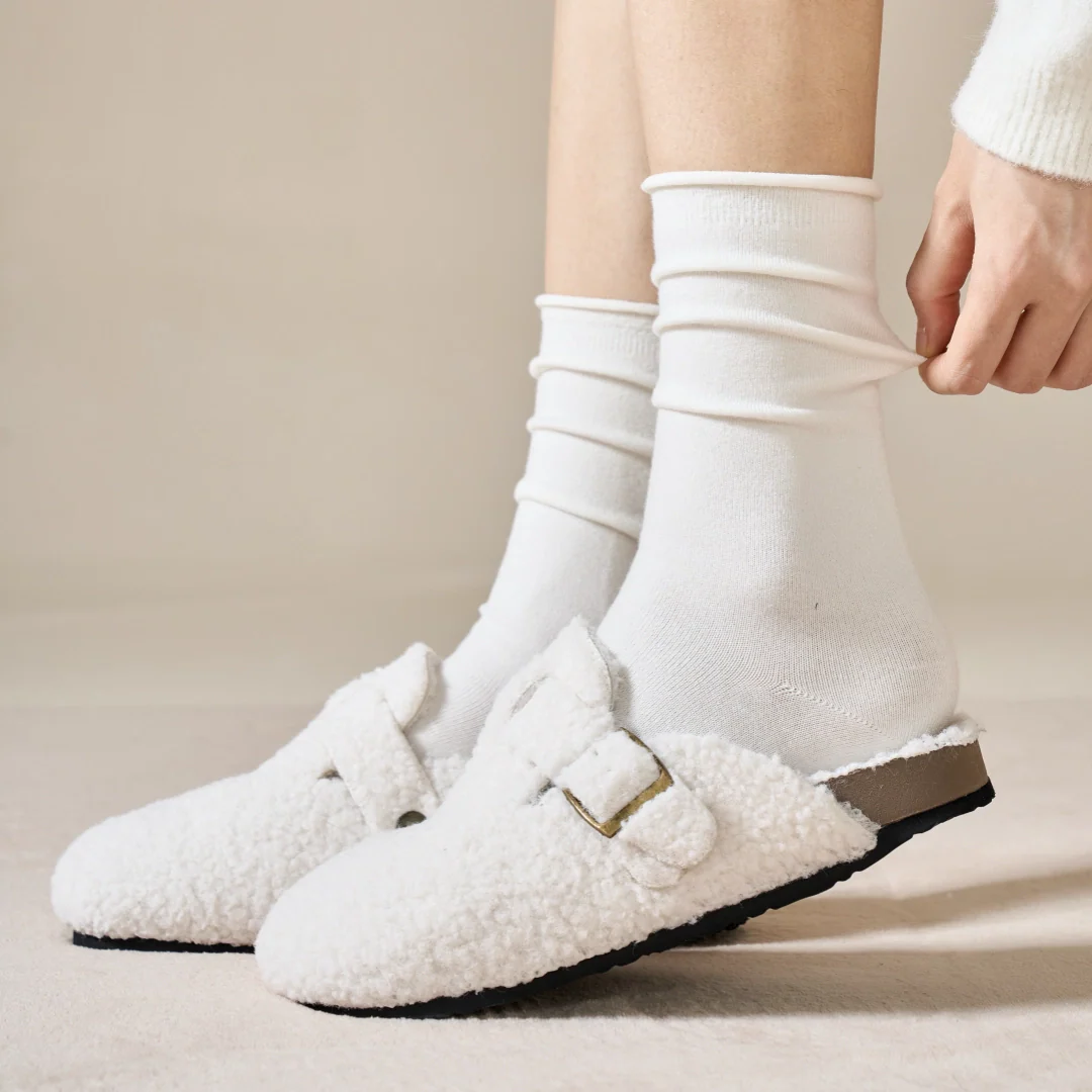 Wool & Silk Blend Slouch Crew