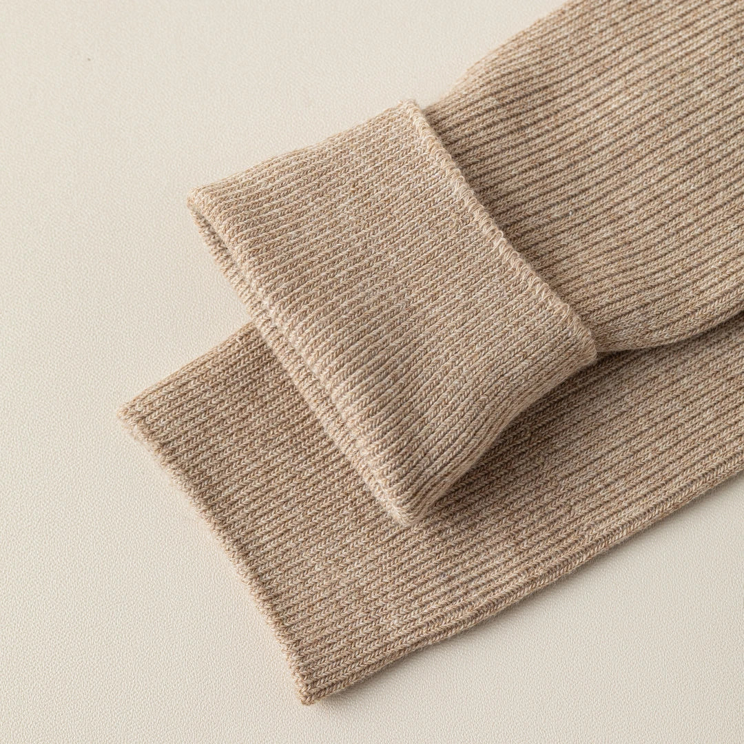 High-Cotton Ribbed Knee-High