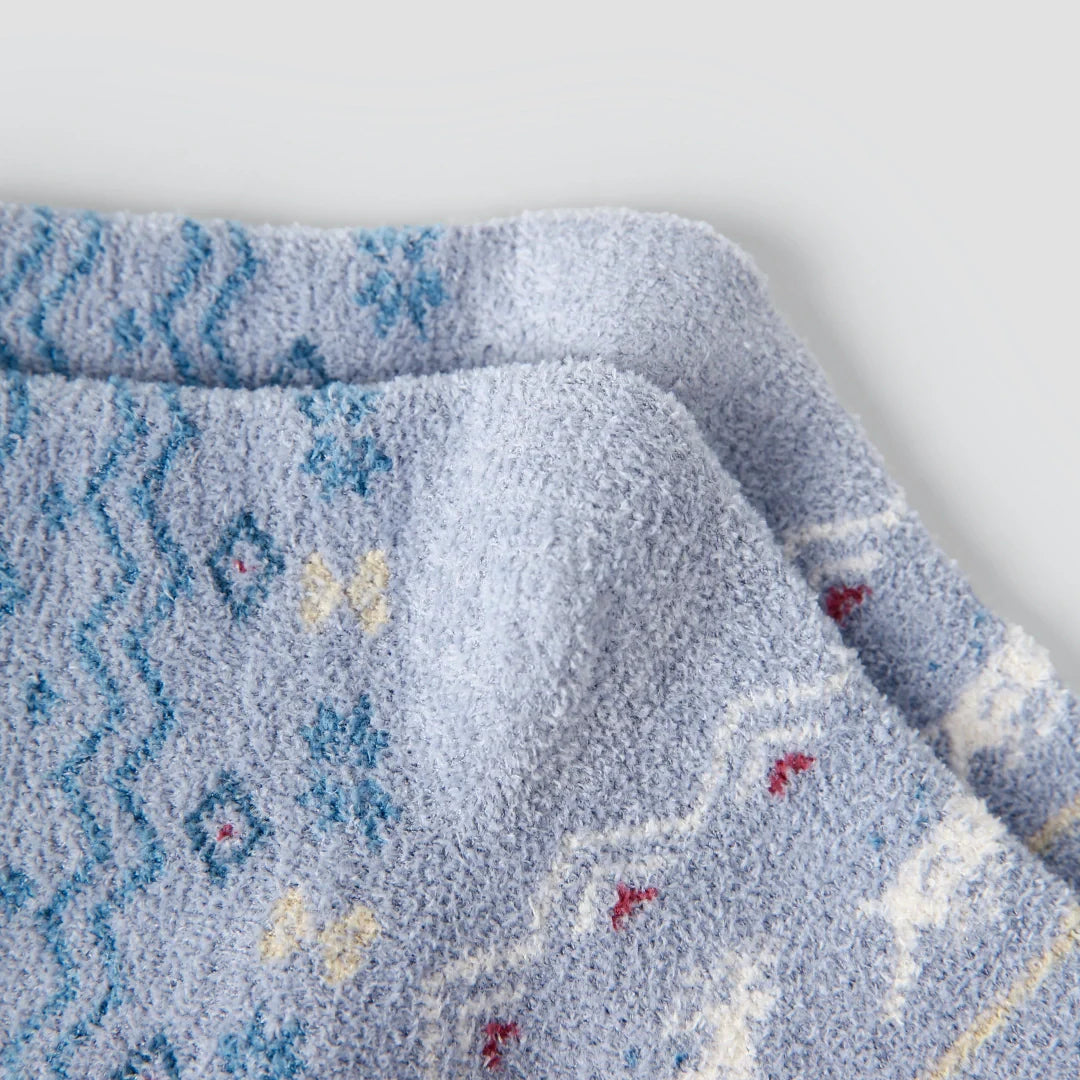 Winter Wonderland Fair Isle Fuzzy 3-Pack