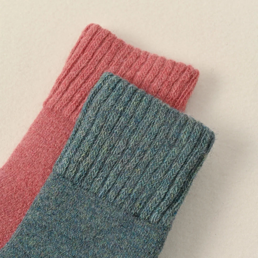 Women's wool cabin socks