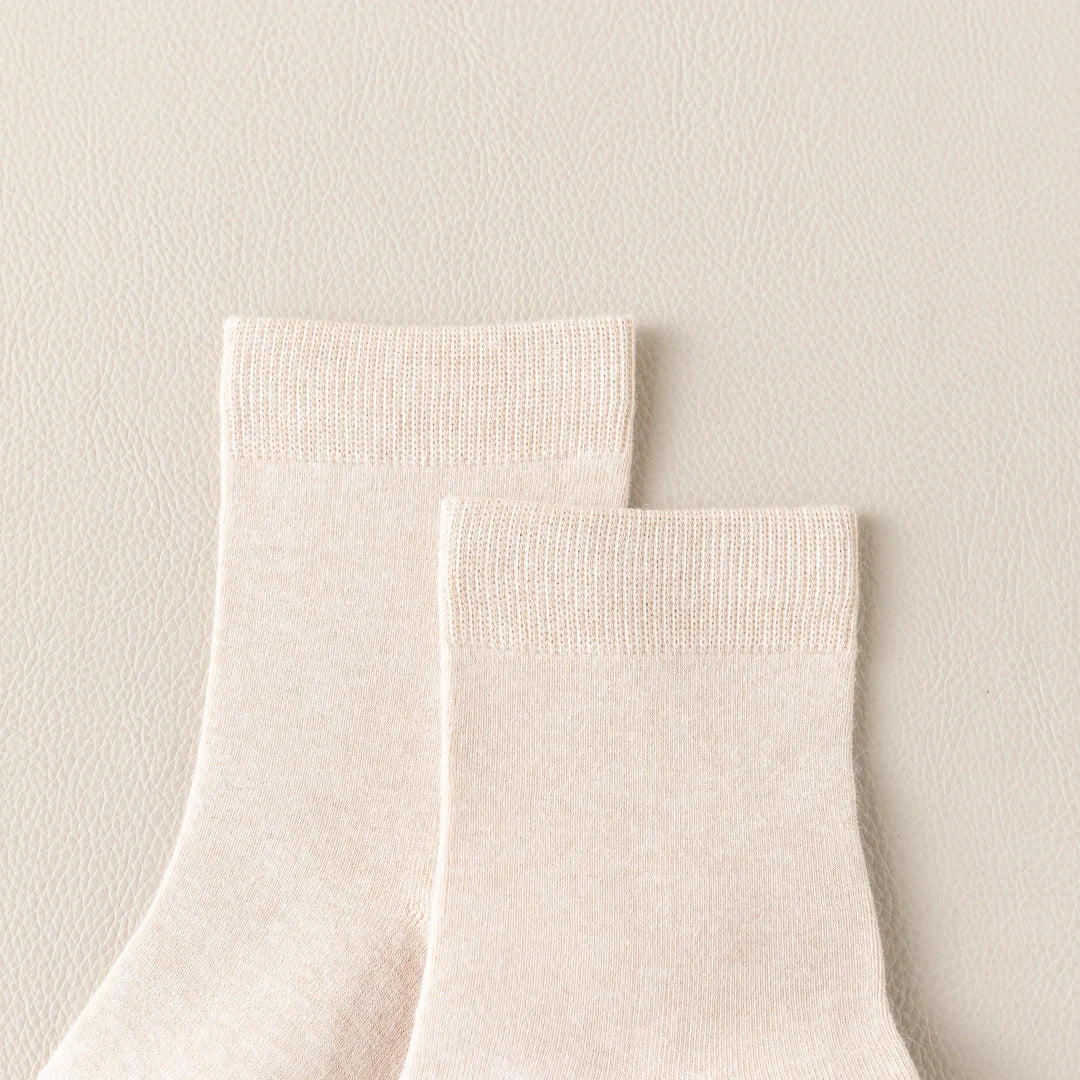 Smooth Knit Cotton Crew