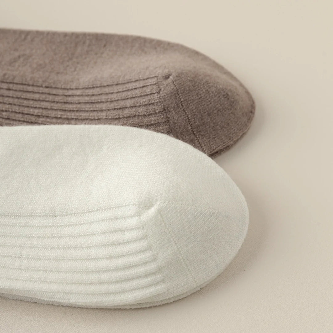 Brushed Wool Crew Socks