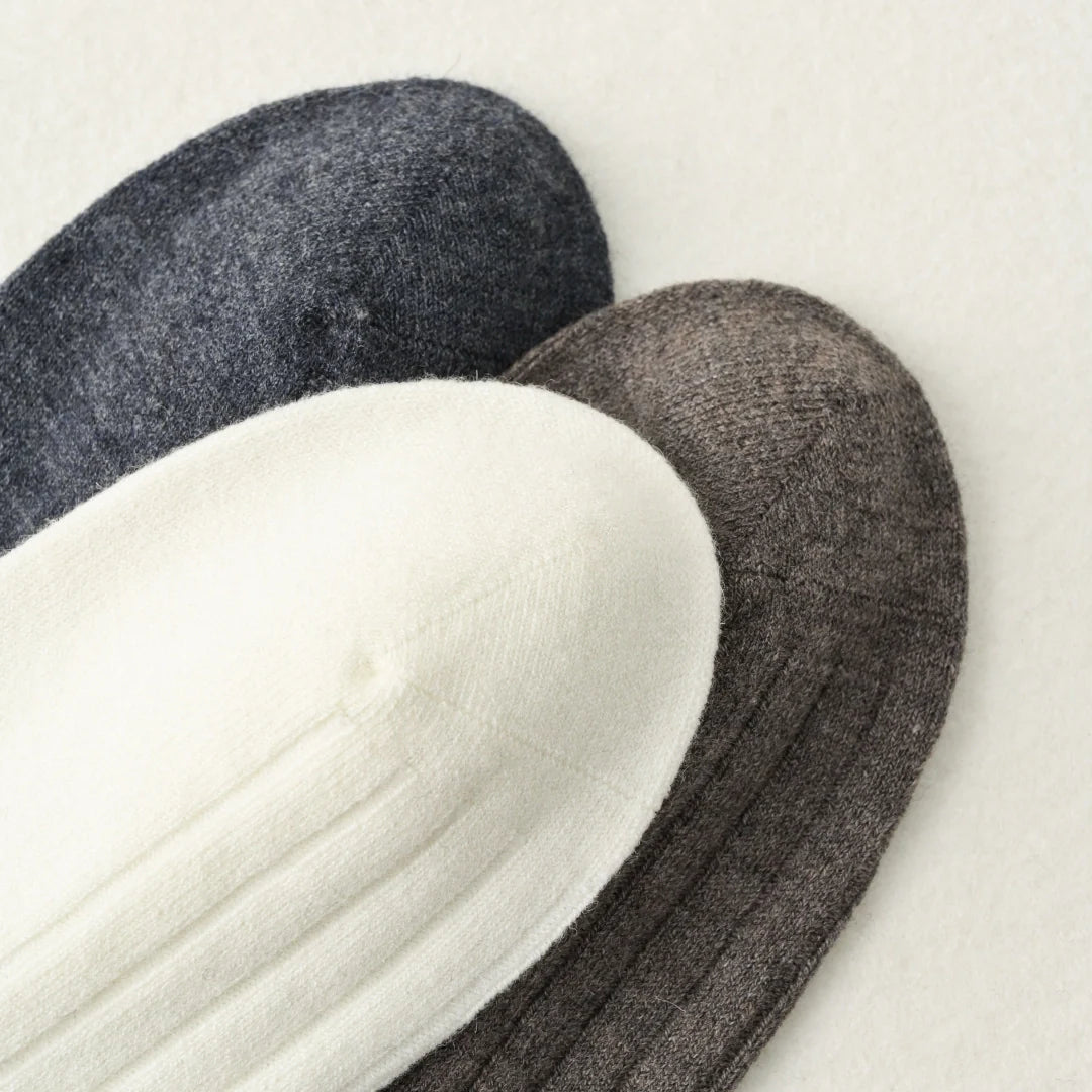 Brushed Wool Thermal Socks