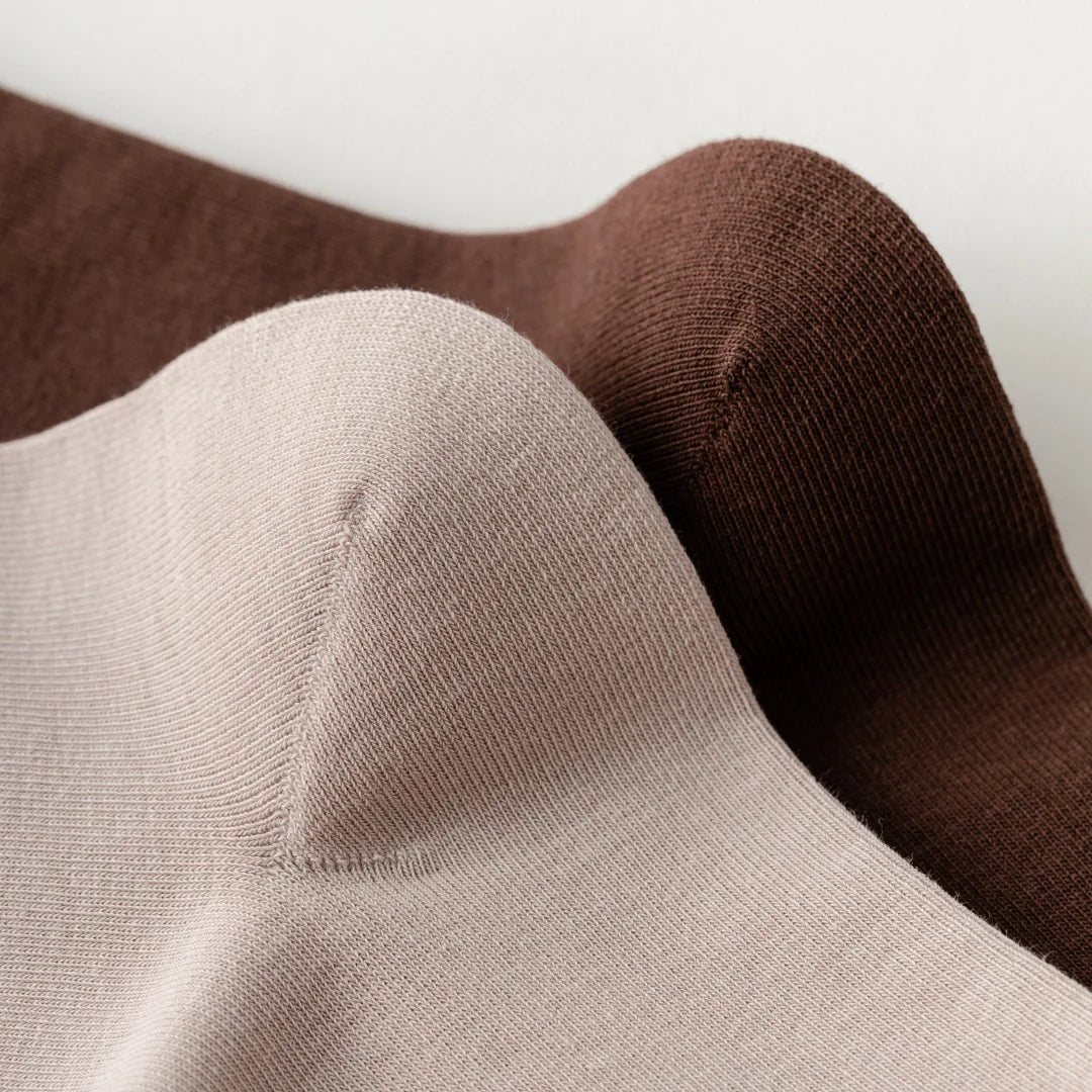 Smooth Knit Cotton Socks
