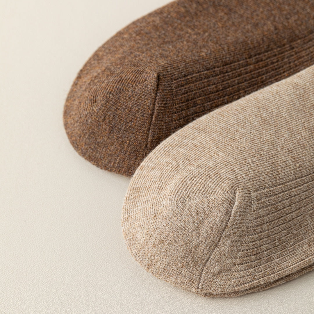 High-Cotton Ribbed Knee-High