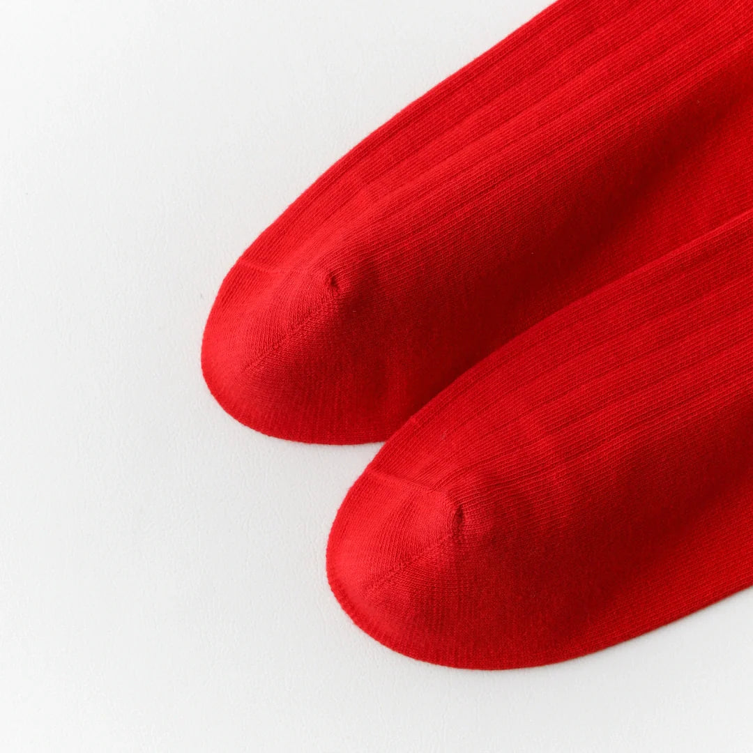 Festive Red Knee-High