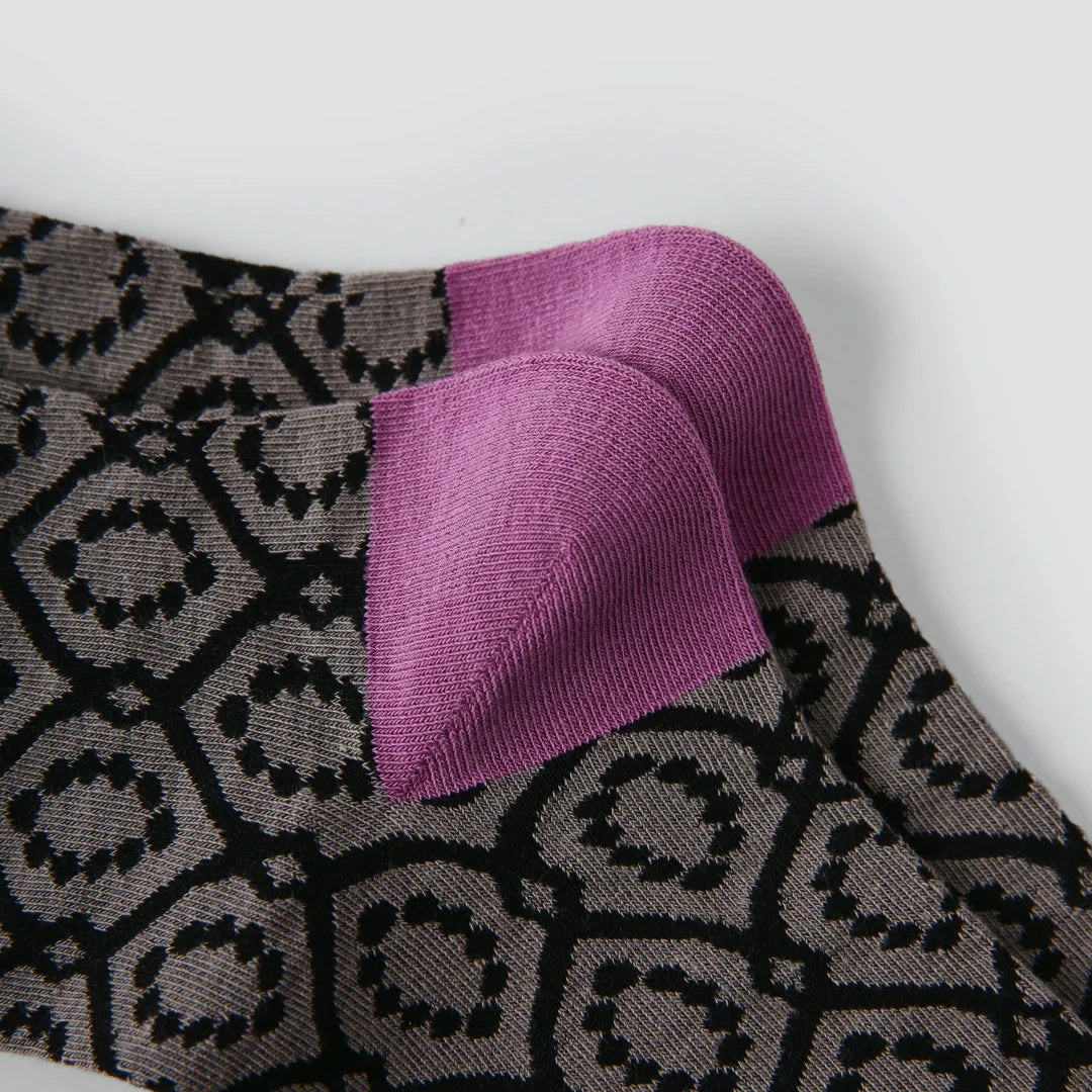 Retro Mod Floral & Plaid Geometric 3-Pack