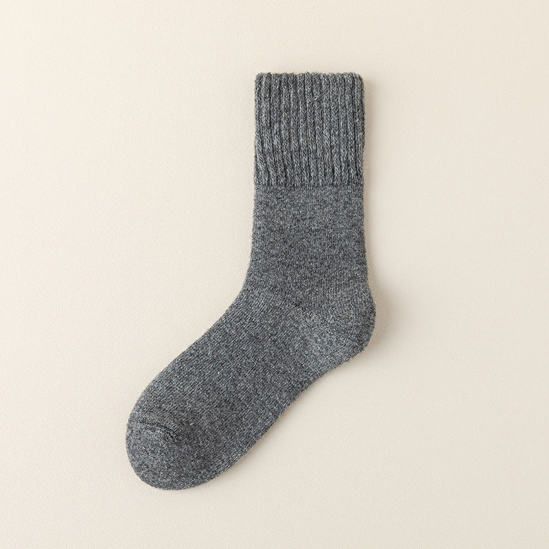 Women's wool cabin socks