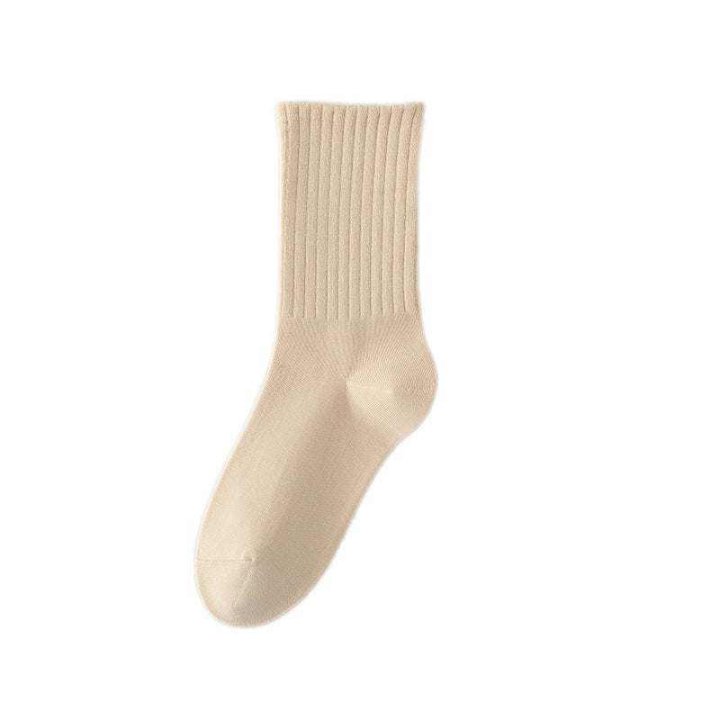 Daily Ribbed Cotton Crew