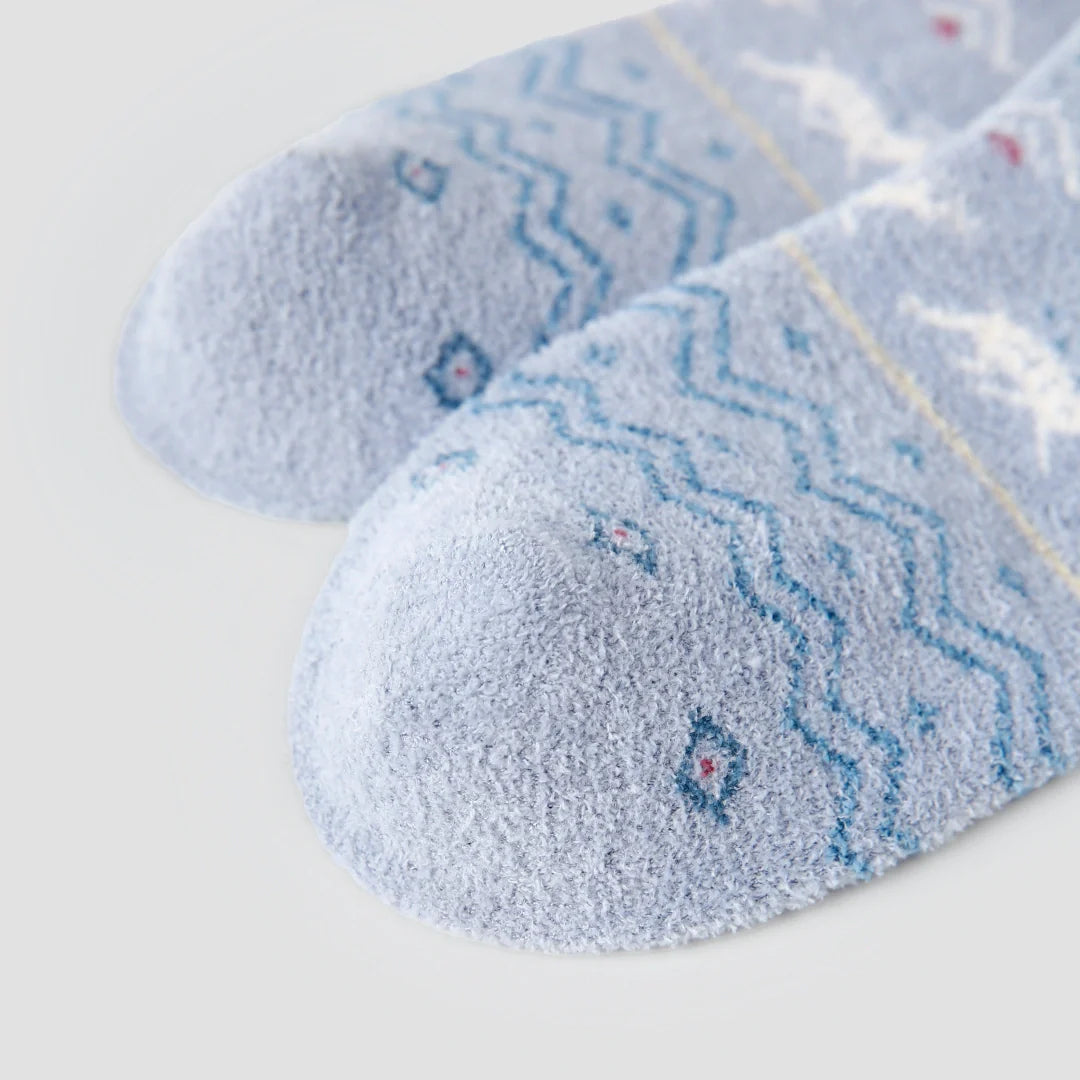 Winter Wonderland Fair Isle Fuzzy 3-Pack