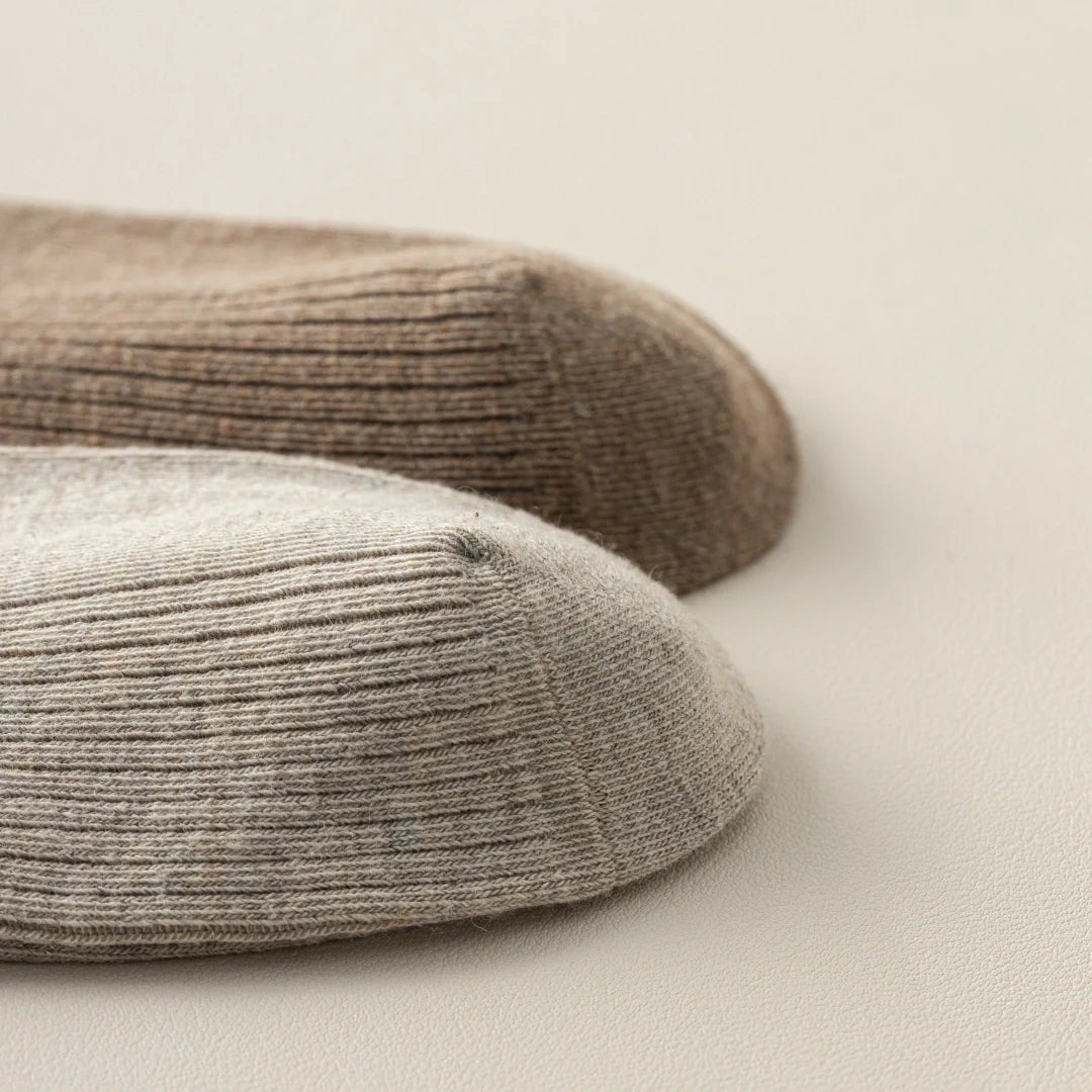 Wool Blend Ribbed Crew