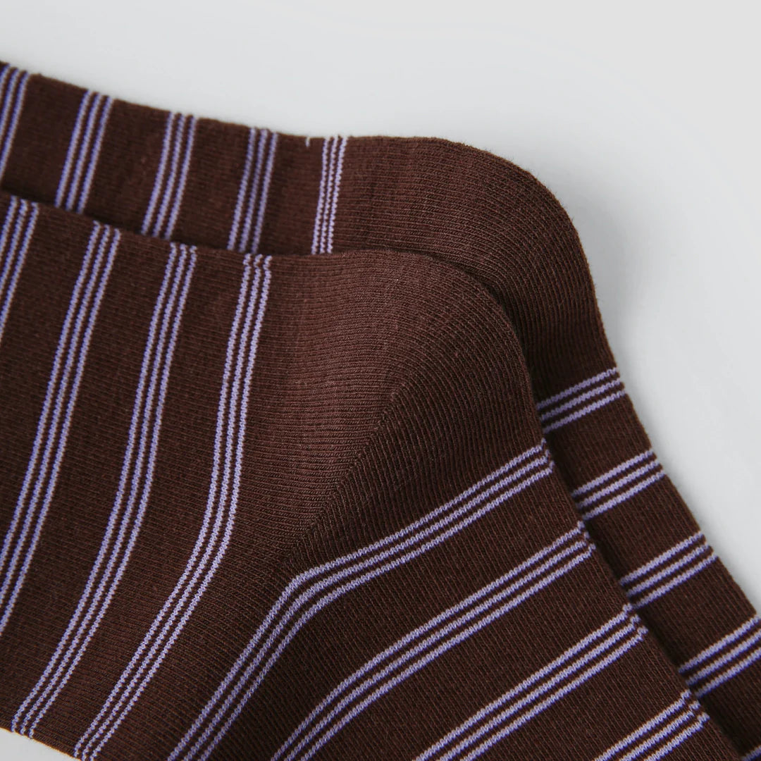 Modern Preppy Patterned Crew 3-Pack