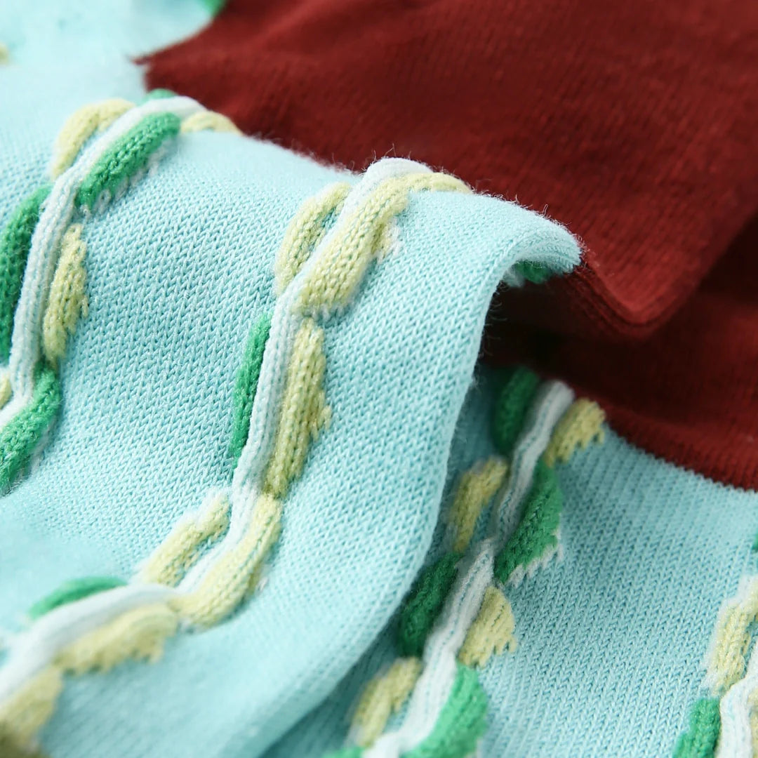 Geometric Pattern No-Show 3-Pack