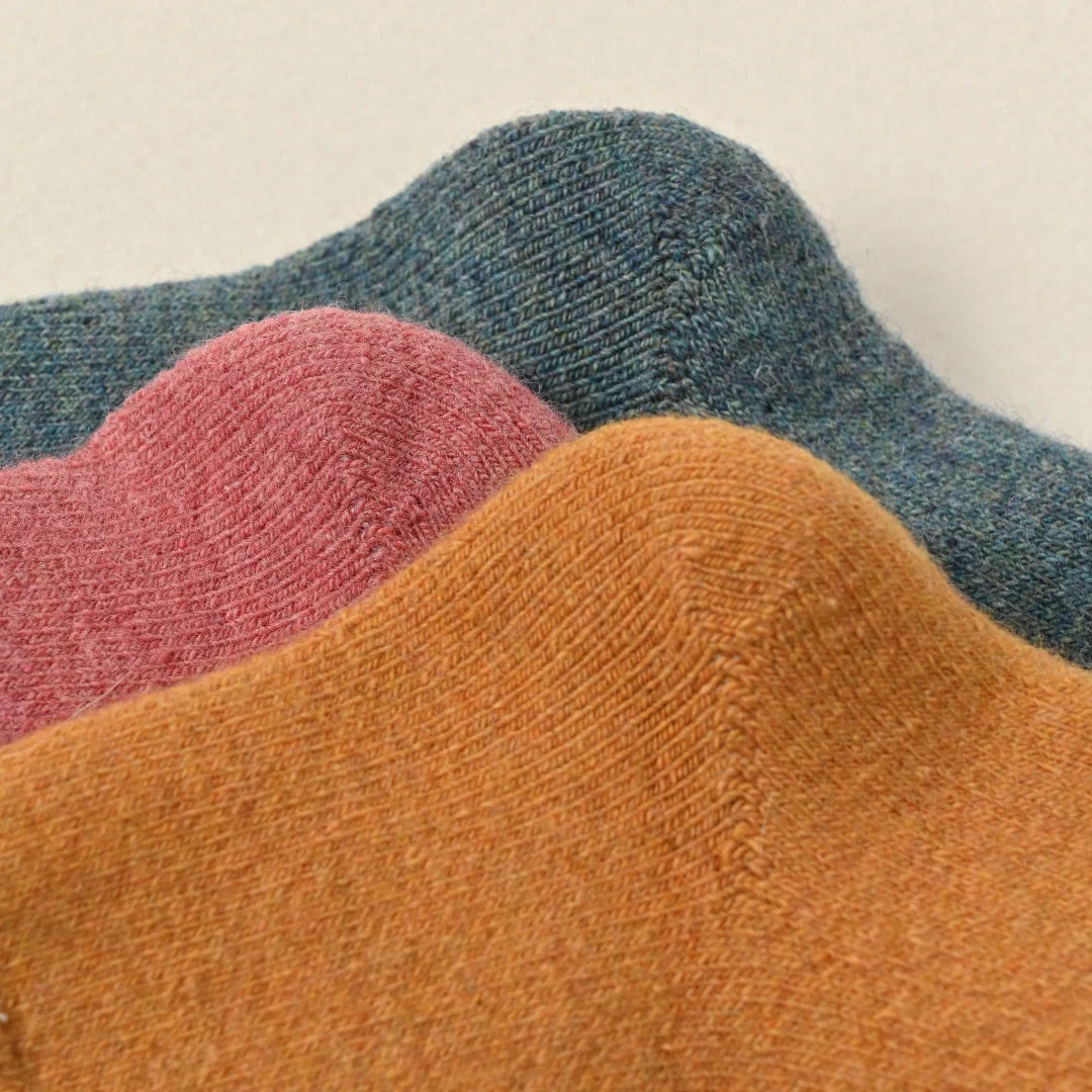 Women's wool cabin socks