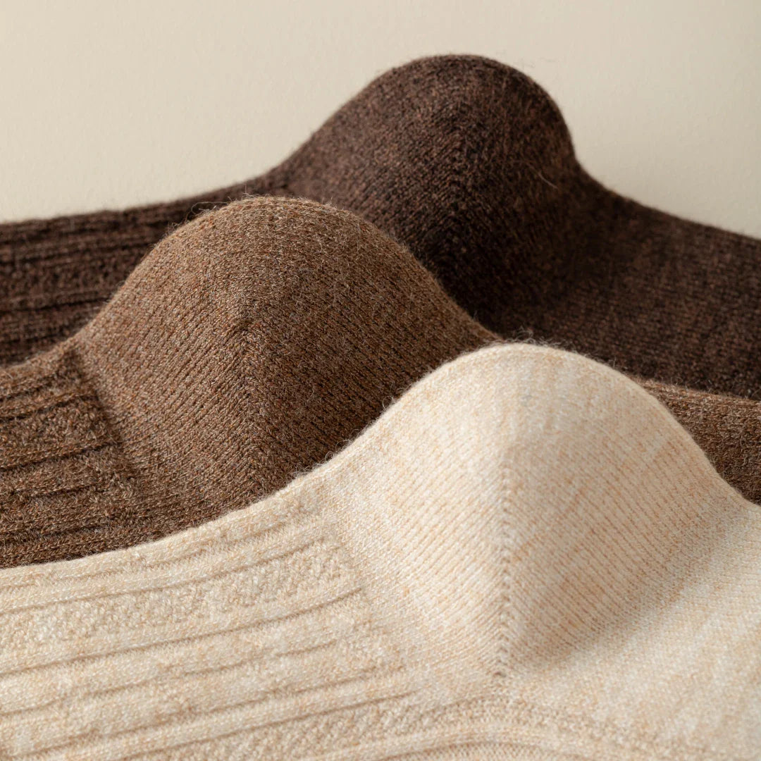 Vintage Cable Knit Crew