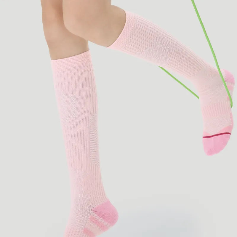 Micro-Compression Performance Knee-High - Pink