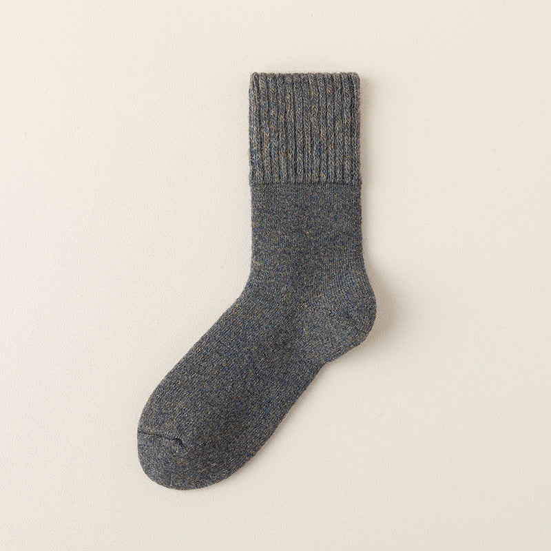 Women's wool cabin socks