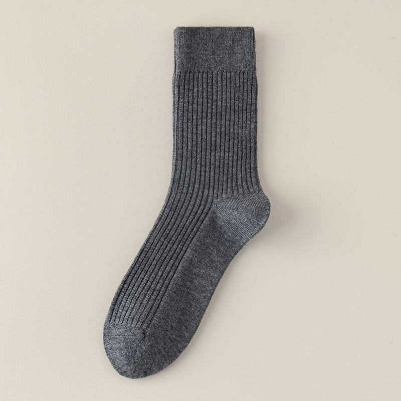 Brushed Wool Crew Socks