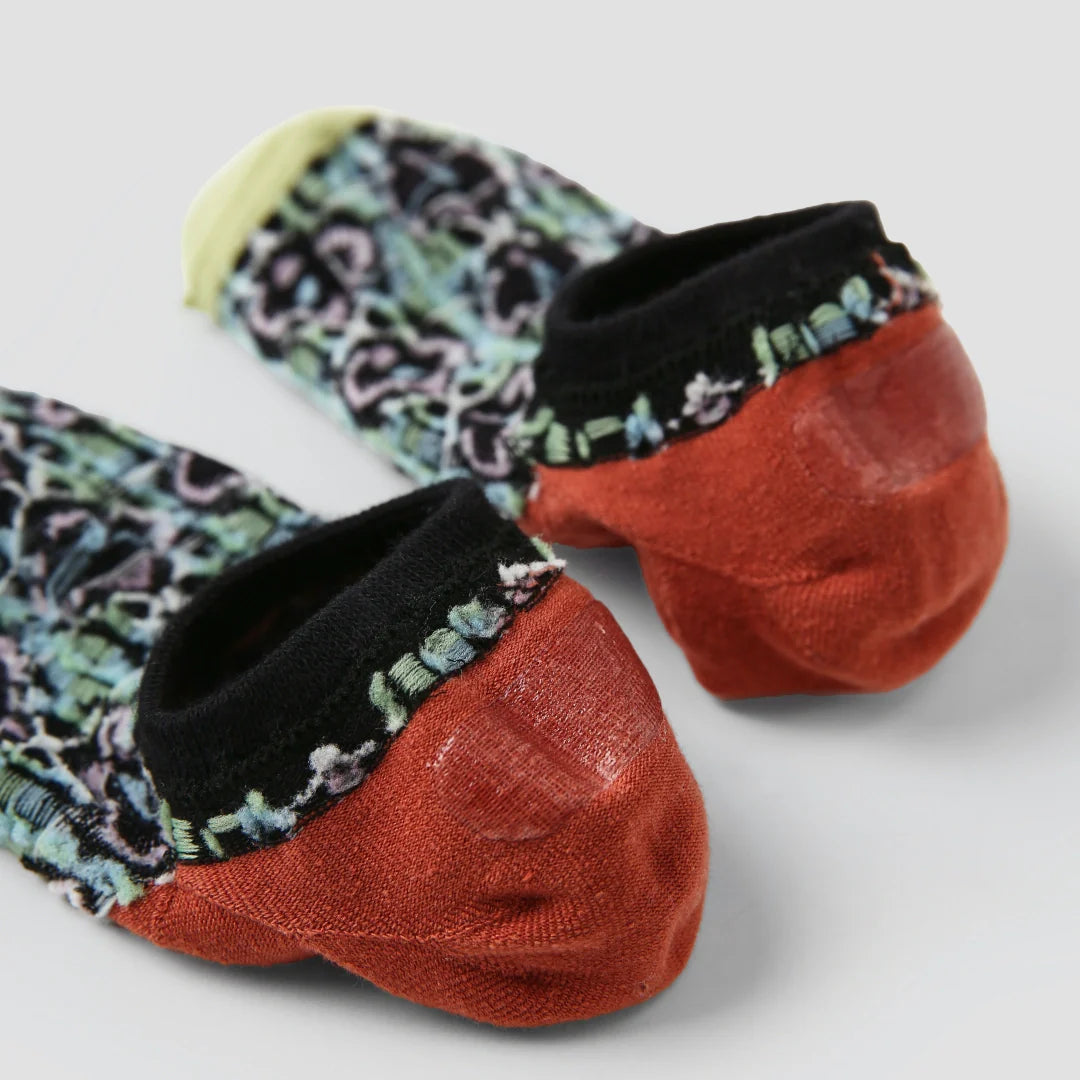 Abstract No-Show Socks 3-Pack