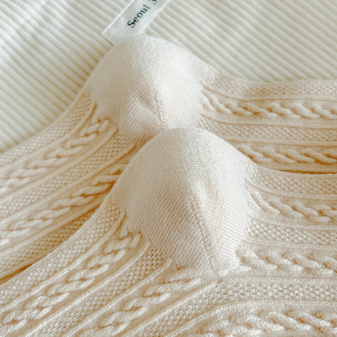 Soft Cable Crew Socks