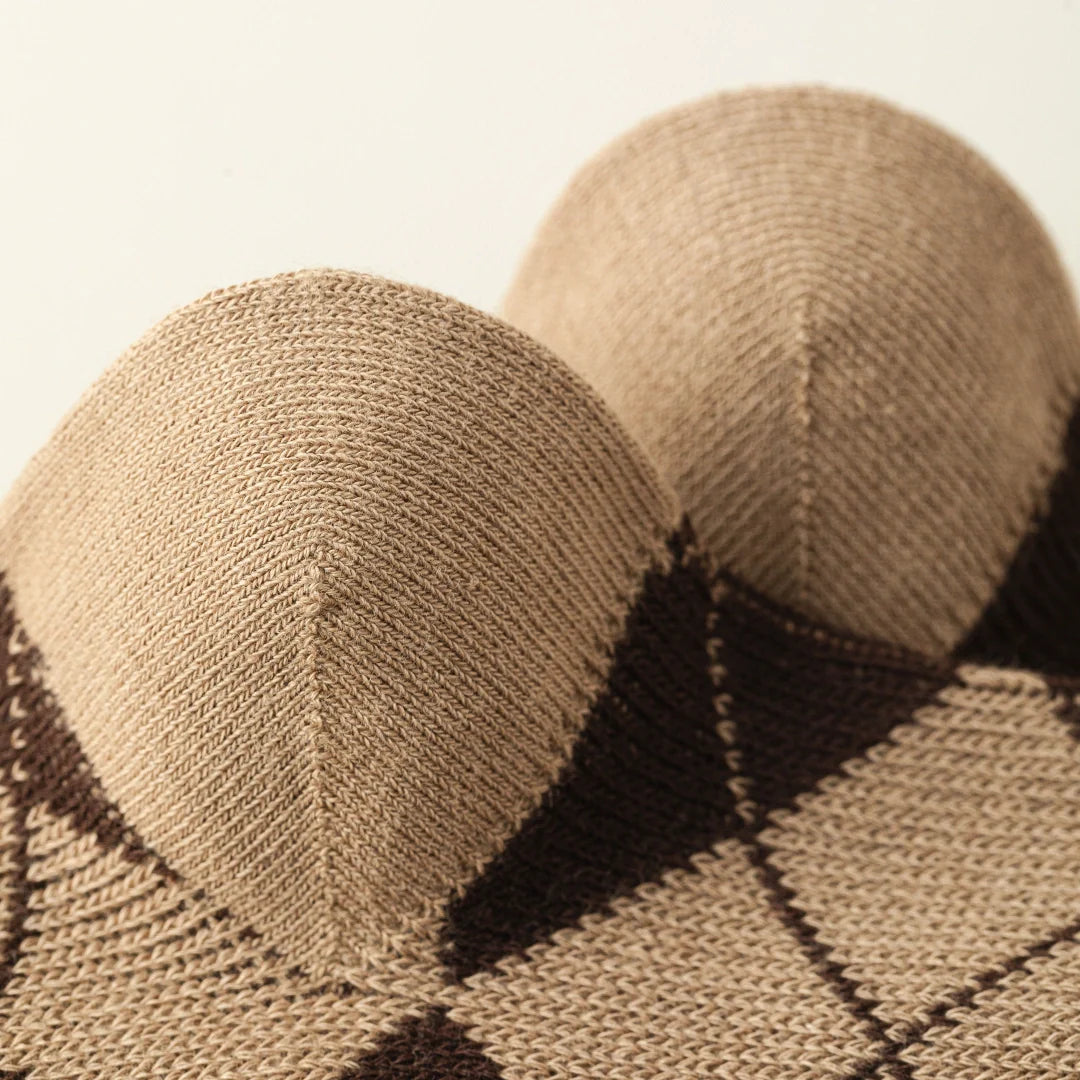 Argyle Preppy Knee-High