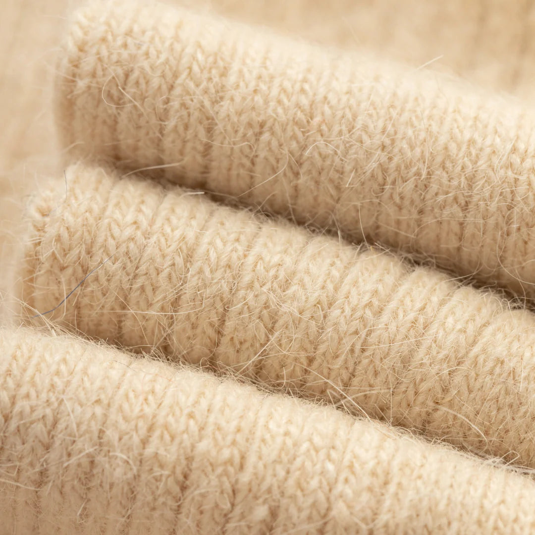 Soft Rabbit Hair Crew