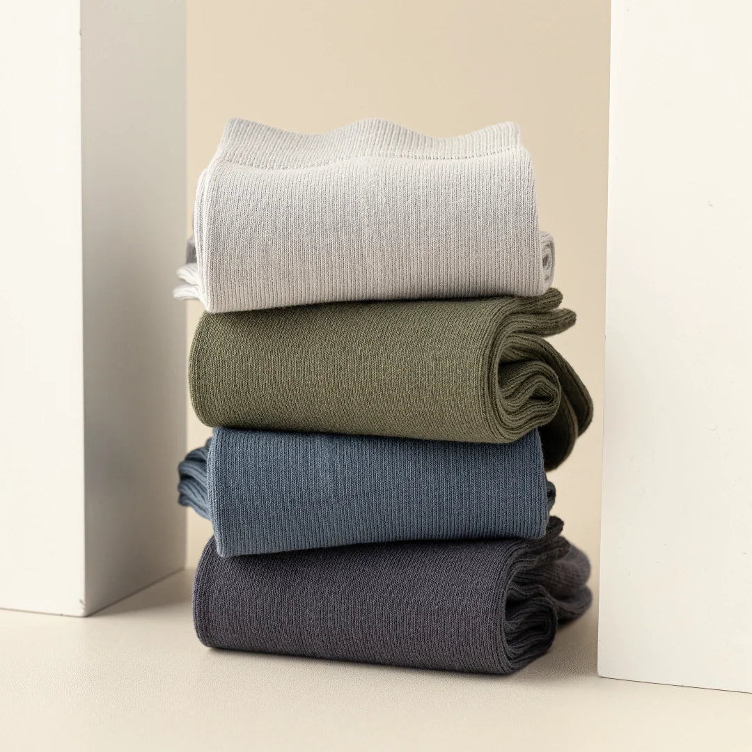 Basic Cotton Crew Socks