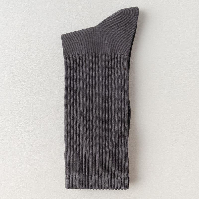 Ribbed Crew Socks Men