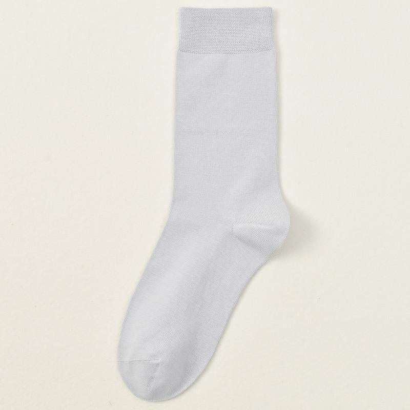 Smooth Knit Cotton Socks