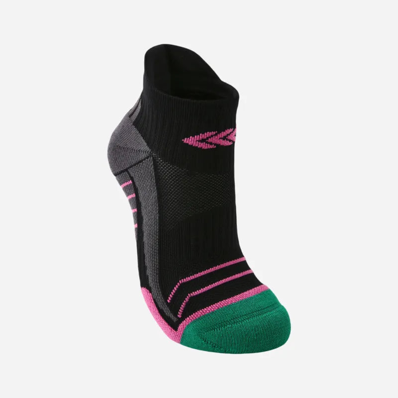Performance Cushioned Ankle Socks - Black