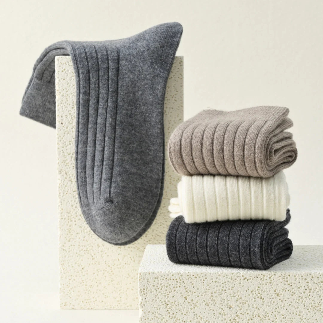 Brushed Wool Thermal Socks