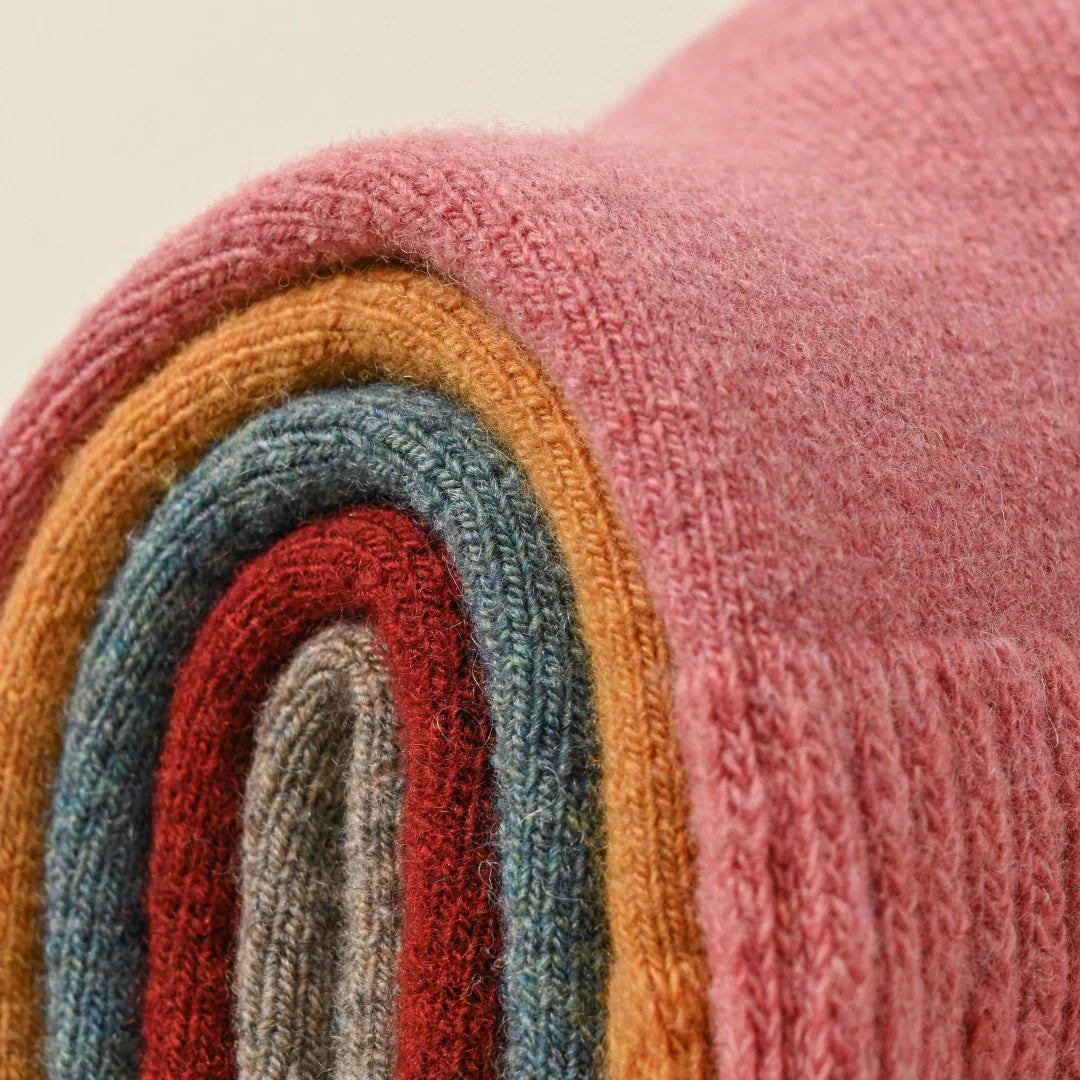 Women's wool cabin socks