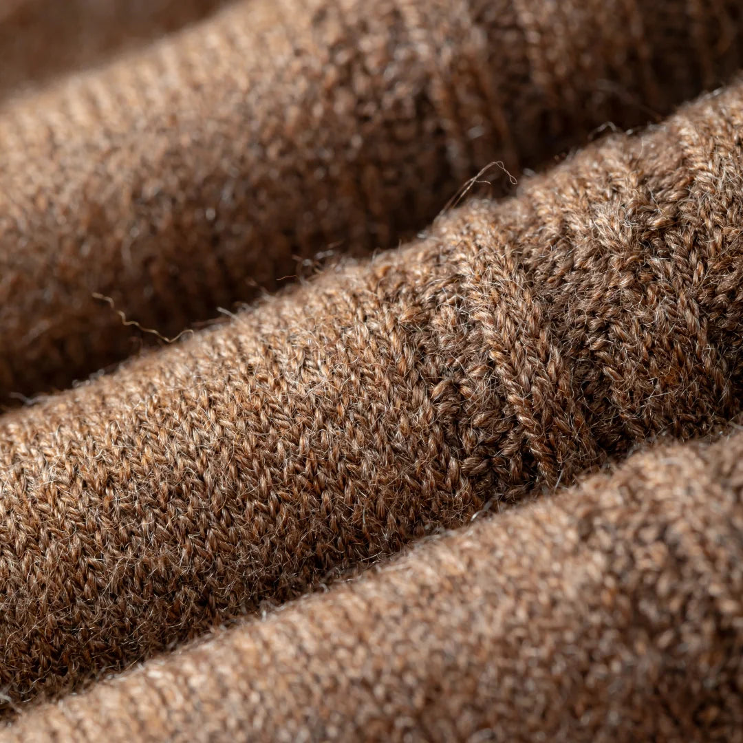 Vintage Cable Knit Crew