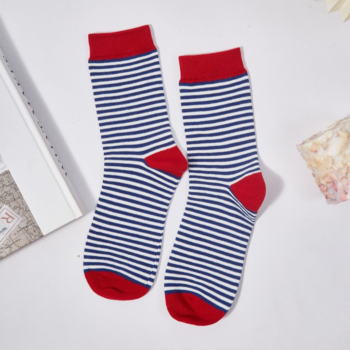 Women's Coastal Breeze Striped Socks