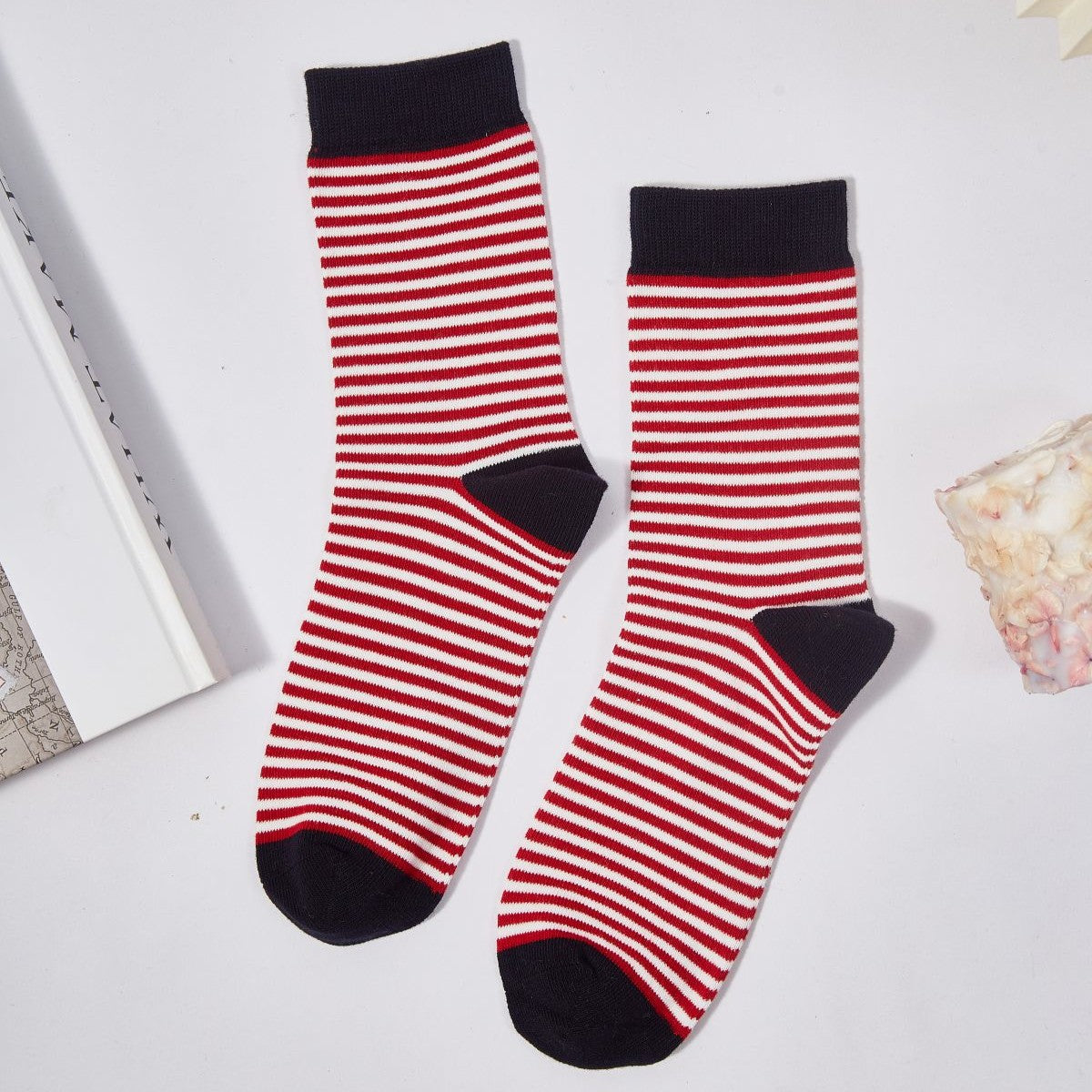 Women's Coastal Breeze Striped Socks