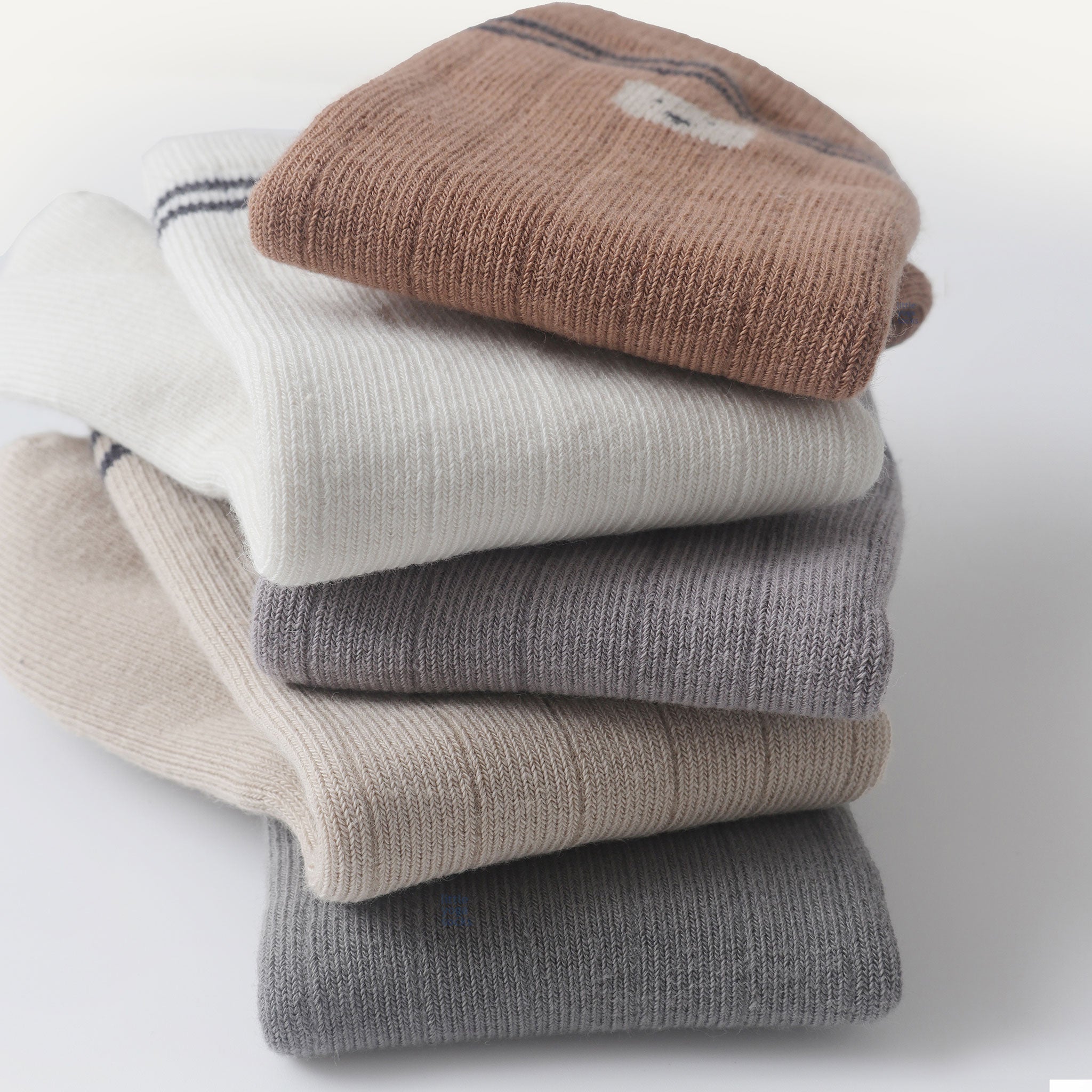 Sports Day- 5 Pairs of Stay-On Baby & Toddler Non-Slip Socks