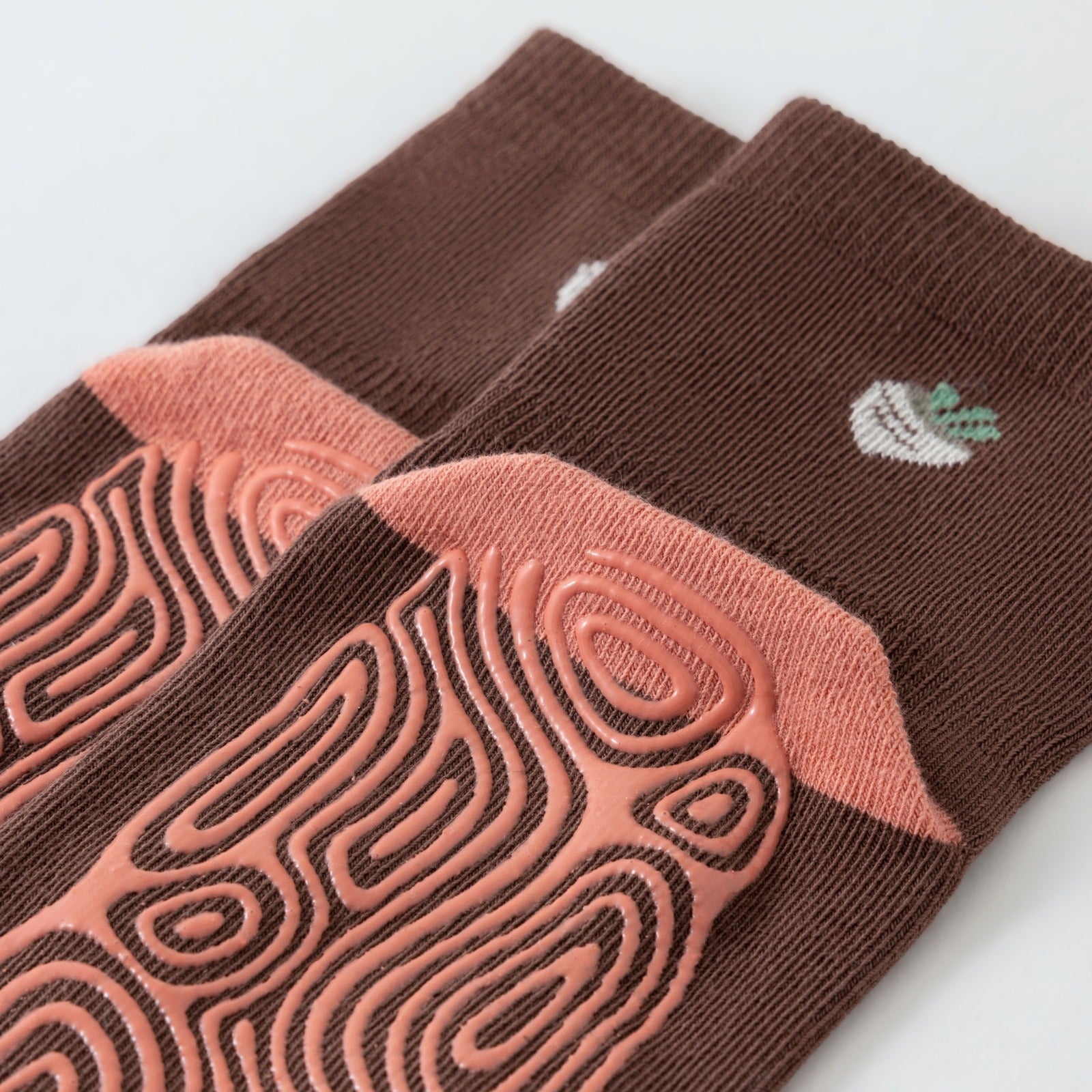 New- Rabbit & Mole- 4 Pairs of Stay-On Baby & Toddler Non-Slip Socks