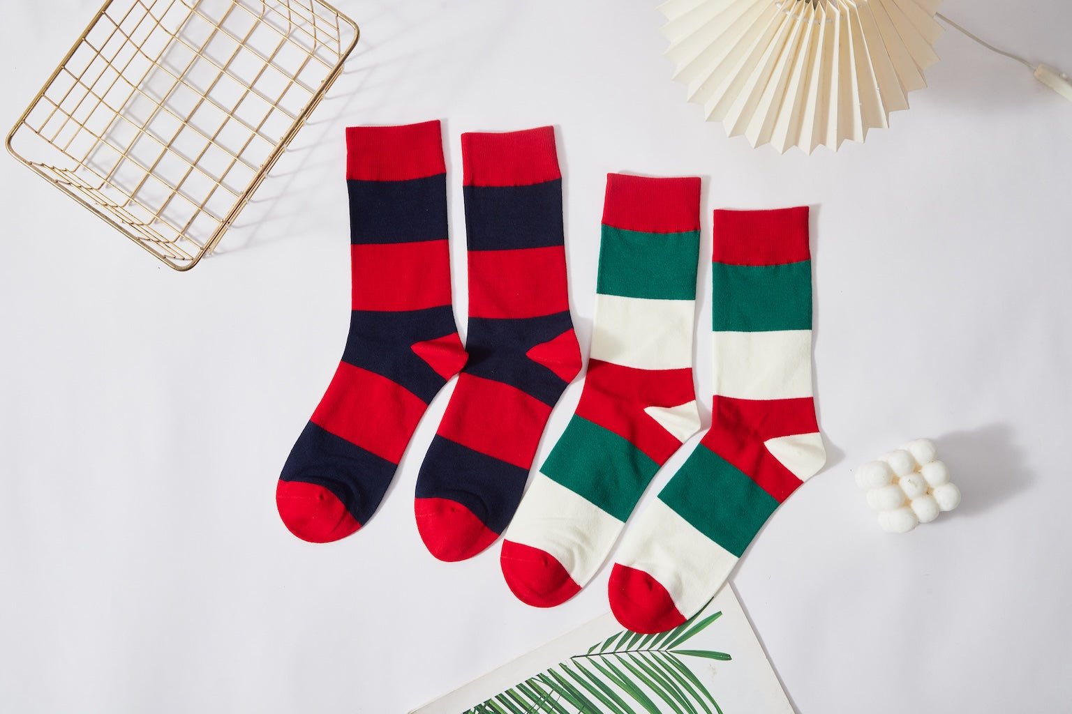 Festive Stripes Socks