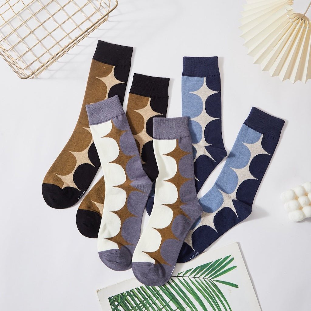 Geo Dot Socks