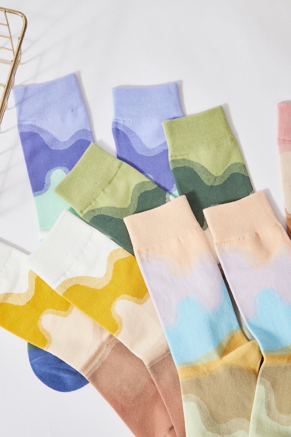 Pastel Wave Socks