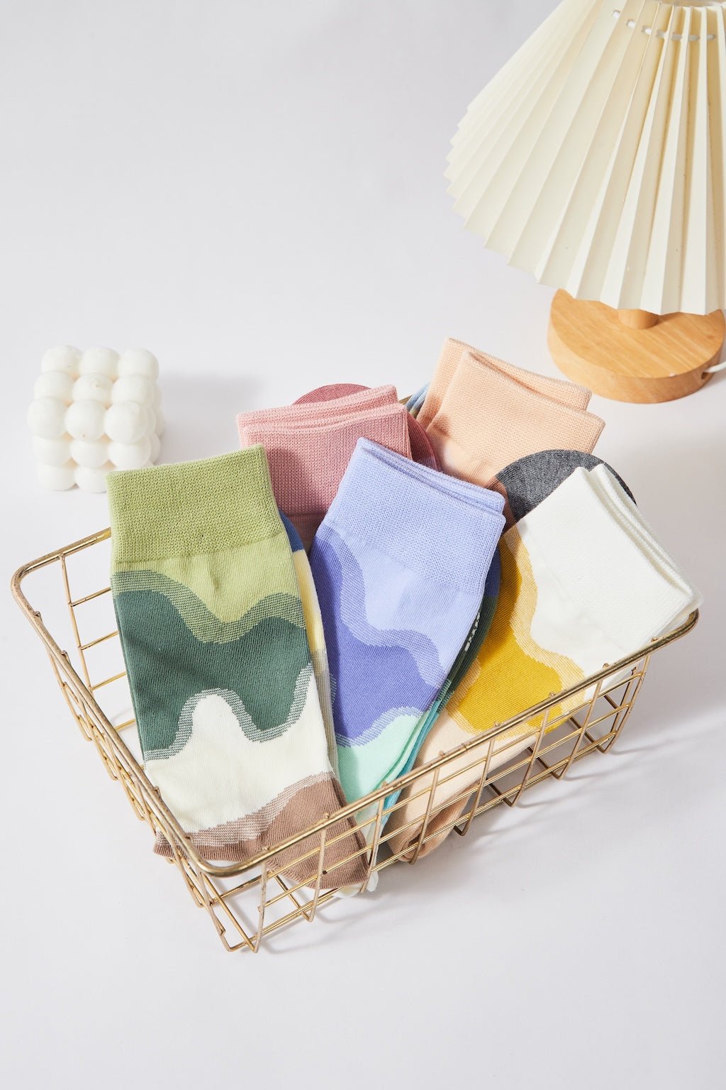 Pastel Wave Socks