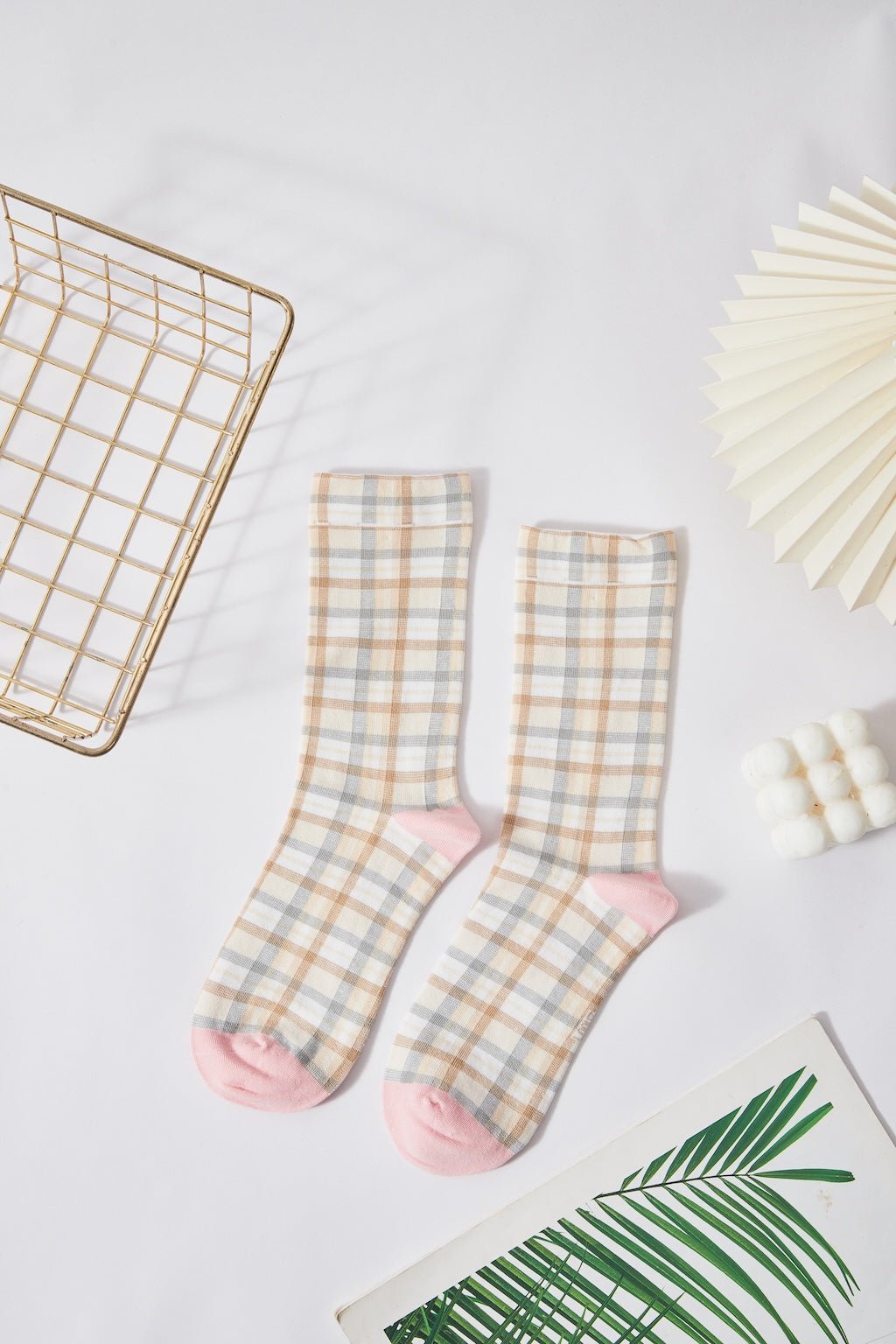 Plaid Perfection Socks