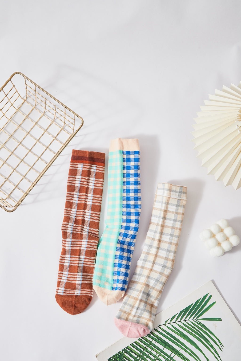 Plaid Perfection Socks