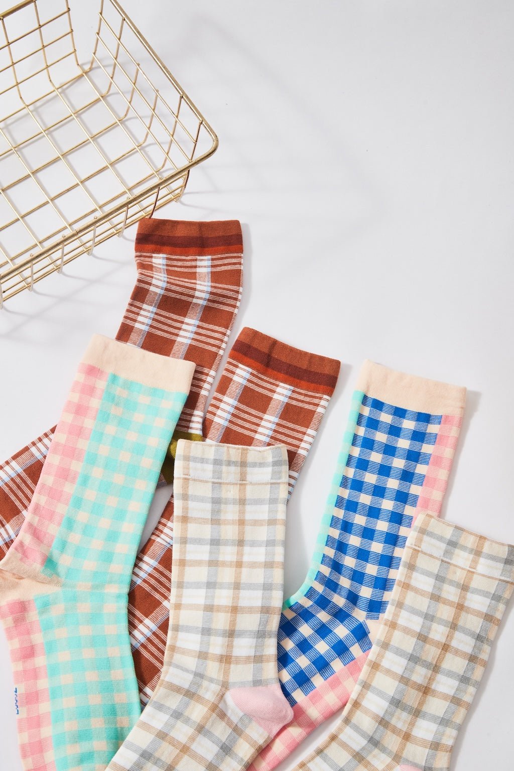 Plaid Perfection Socks