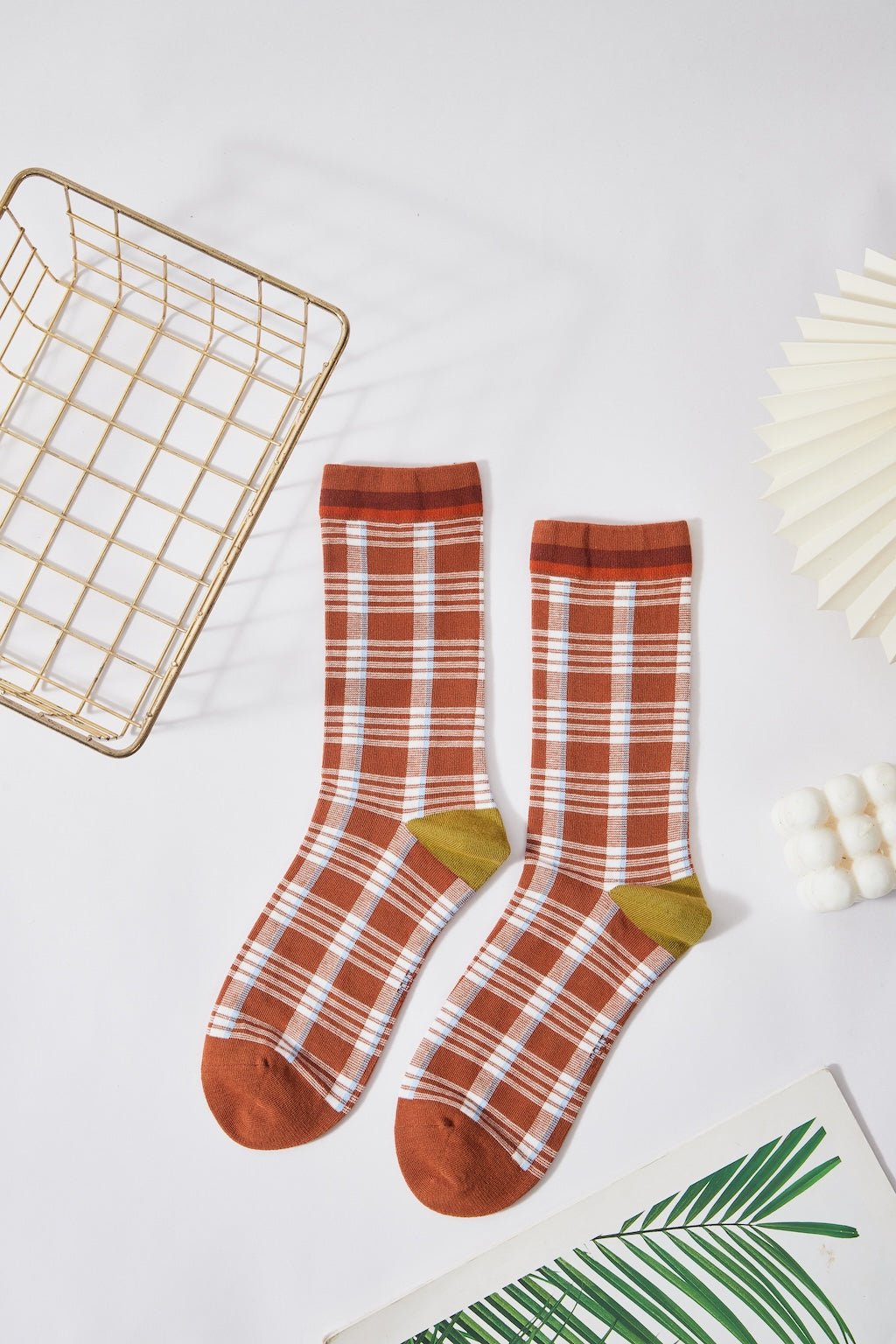 Plaid Perfection Socks
