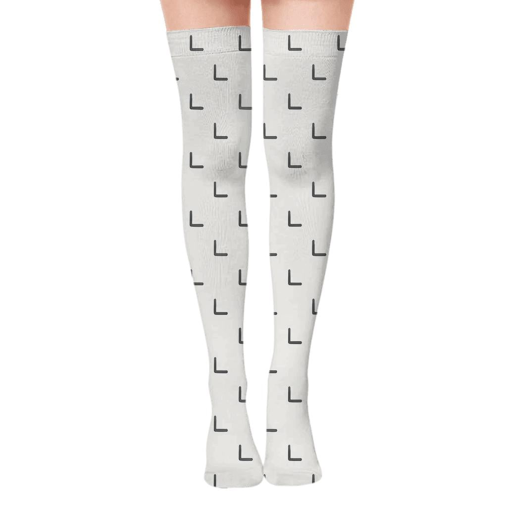 Micro Step Stairlines Over-the-Knee Socks
