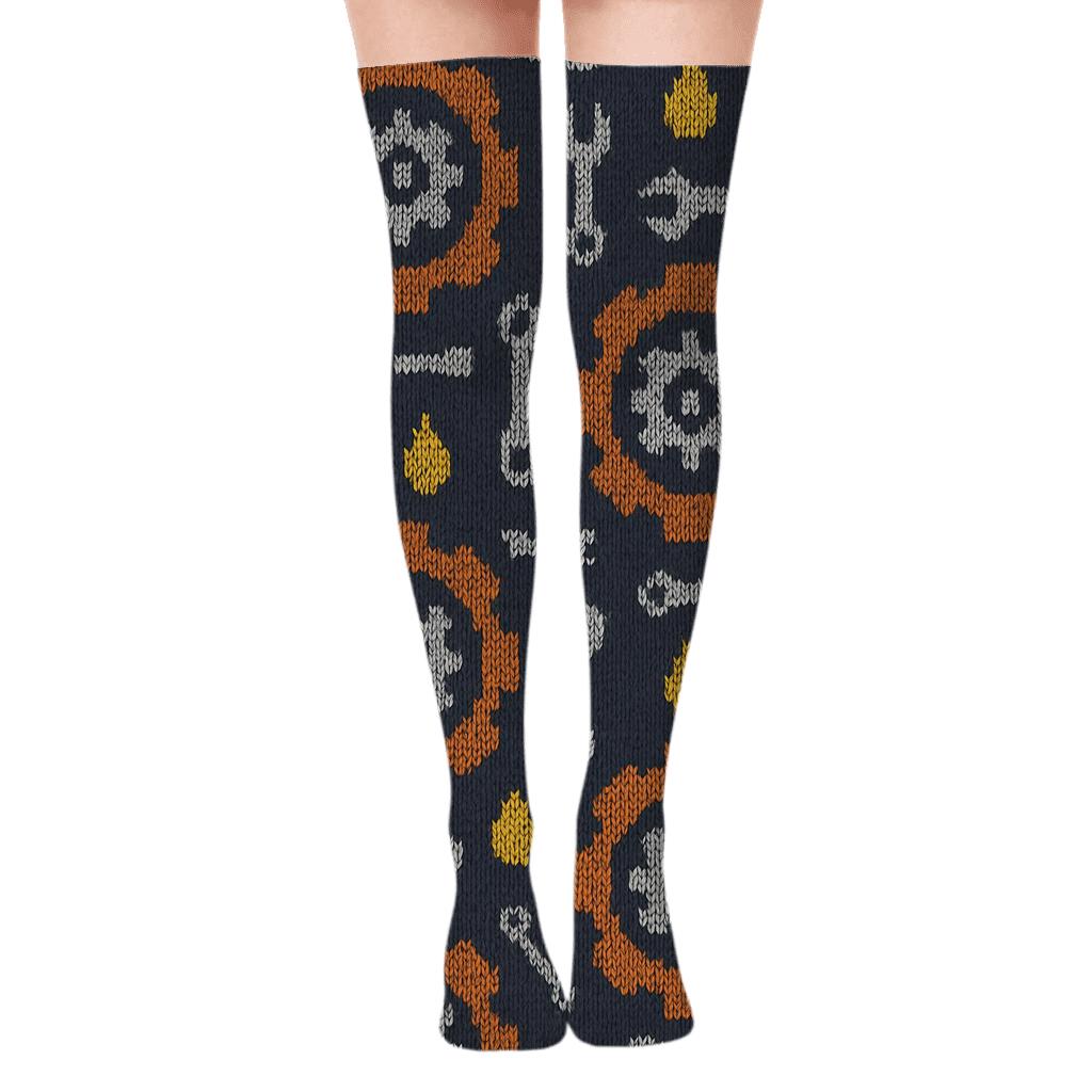 Mechanic Knitwork Gear Jamboree Over-the-Knee Socks