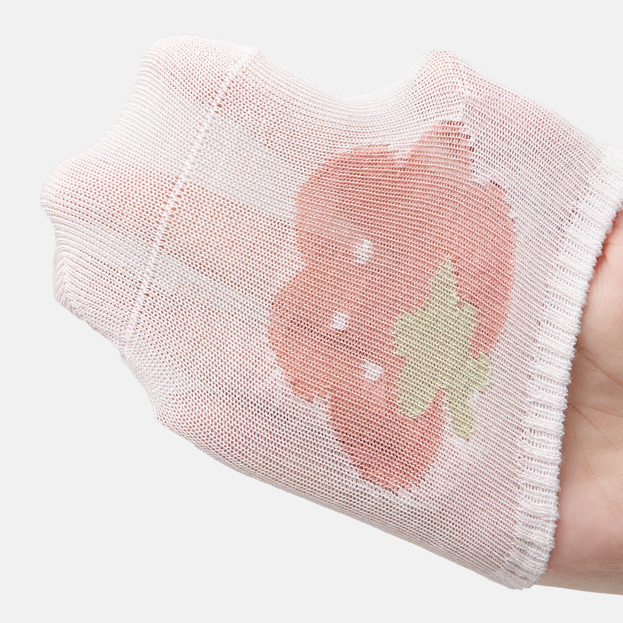 New- Summer Fruits- 4 Pairs of Stay-On Baby & Toddler Non-Slip Socks